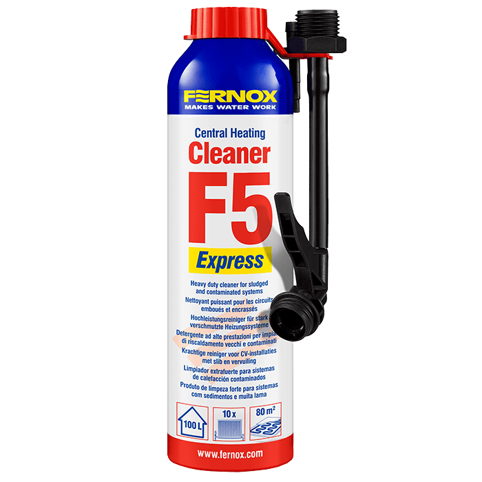 Fernox Cleaner F5 Express — aerozol 280 ml z aplikatorem